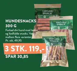 Plantorama Hundesnacks 300 g tilbud