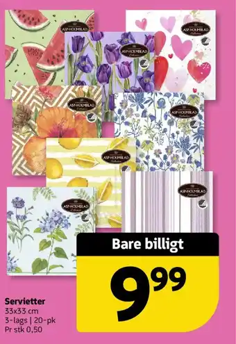 Løvbjerg Servietter tilbud