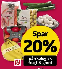 Løvbjerg På økologisk frugt & grønt tilbud