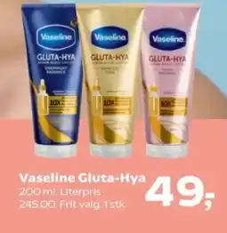 Kvickly Vaseline Gluta-Hya tilbud