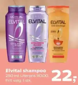 Kvickly Elvital shampoo tilbud
