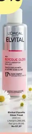 Kvickly Elvital Clycolic Gloss Treat tilbud