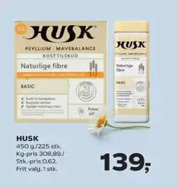 Kvickly HUSK tilbud
