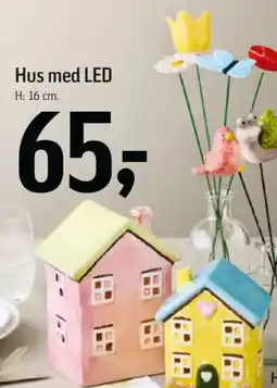 Føtex Hus med LED tilbud