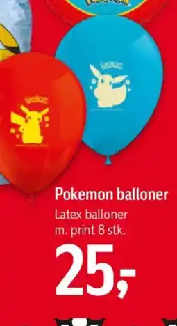 Føtex Pokemon balloner tilbud