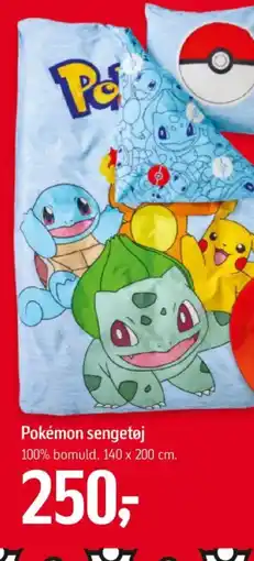 Føtex Pokémon sengetøj tilbud