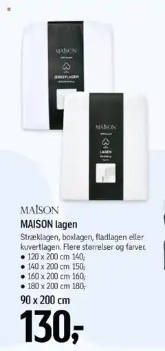 Føtex MAISON lagen tilbud