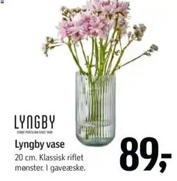Føtex Lyngby vase tilbud