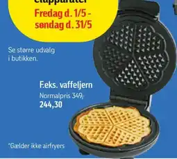 Føtex F.eks. vaffeljern tilbud
