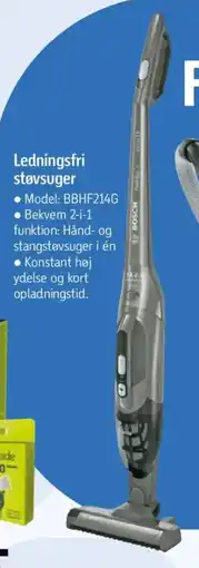 Føtex BOSCH Ledningsfri støvsuger tilbud