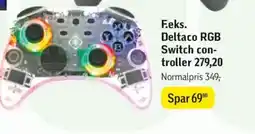 Føtex Deltaco RGB Switch controller tilbud