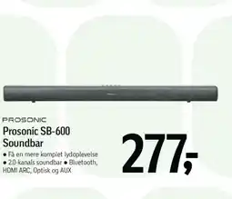 Føtex PROSONIC Prosonic SB-600 Soundbar tilbud