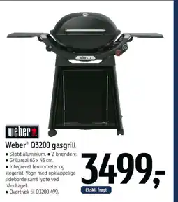 Føtex Weber® Q3200 gasgrill tilbud