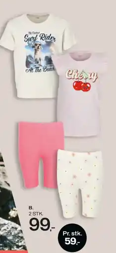 Føtex T-shirt eller shorts tilbud