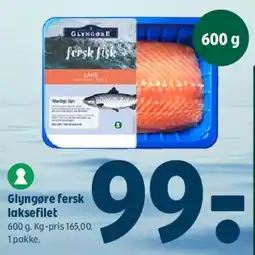 Coop 365 Glyngøre fersk laksefilet tilbud