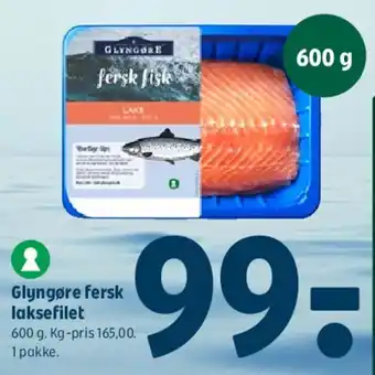 Coop 365 Glyngøre fersk laksefilet tilbud