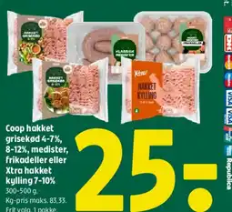 Coop 365 Coop hakket kød tilbud