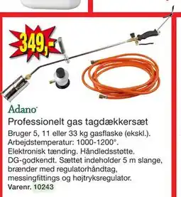 Harald Nyborg Professionelt gas tagdækkersæt tilbud