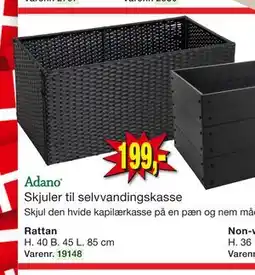 Harald Nyborg Skjuler til selvvandingskasse tilbud