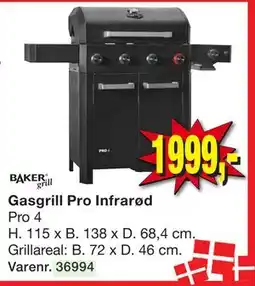 Harald Nyborg Gasgrill Pro Infrarød tilbud