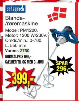 Harald Nyborg Blande-/røremaskine tilbud