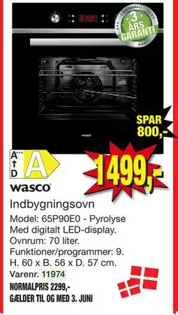 Harald Nyborg Indbygningsovn tilbud