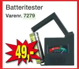 Harald Nyborg Batteritester tilbud