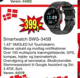 Harald Nyborg Smartwatch SWG-345B tilbud
