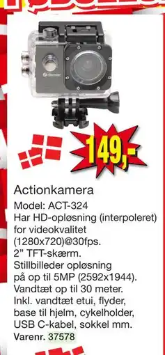 Harald Nyborg Actionkamera tilbud