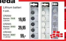 Harald Nyborg Lithium batteri tilbud