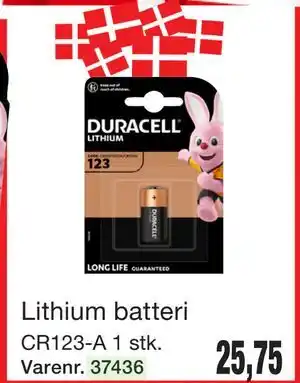 Harald Nyborg Lithium batteri tilbud