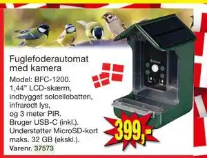 Harald Nyborg Fuglefoderautomat med kamera tilbud