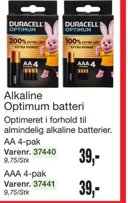 Harald Nyborg Alkaline Optimum batteri tilbud