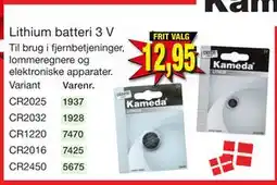 Harald Nyborg Lithium batteri 3 V tilbud