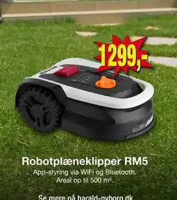 Harald Nyborg Robotplæneklipper RM5 tilbud