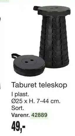 Harald Nyborg Taburet teleskop tilbud