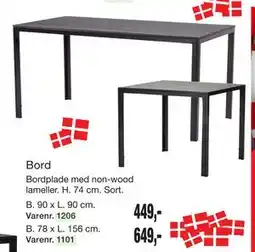Harald Nyborg Bord tilbud