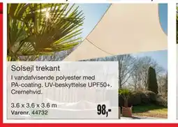 Harald Nyborg Solsejl trekant tilbud