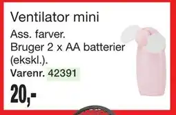 Harald Nyborg Ventilator mini tilbud