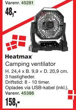 Harald Nyborg Camping ventilator tilbud