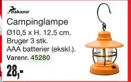 Harald Nyborg Campinglampe tilbud