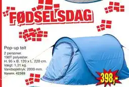 Harald Nyborg Pop-up telt tilbud