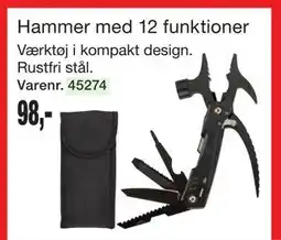 Harald Nyborg Hammer med 12 funktioner tilbud
