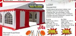 Harald Nyborg Partytelt PVC tilbud