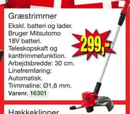 Harald Nyborg Græstrimmer tilbud