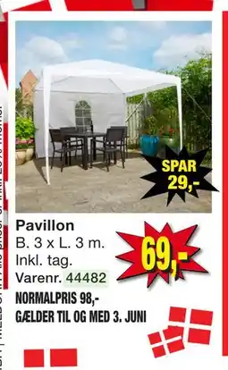 Harald Nyborg Pavillon tilbud