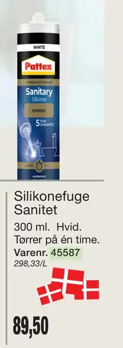 Harald Nyborg Silikonefuge Sanitet tilbud