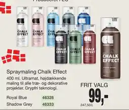 Harald Nyborg Spraymaling Chalk Effect tilbud