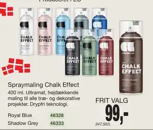 Harald Nyborg Spraymaling Chalk Effect tilbud