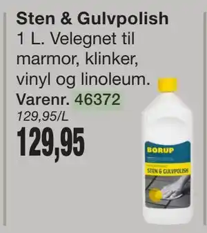 Harald Nyborg Sten & Gulvpolish tilbud